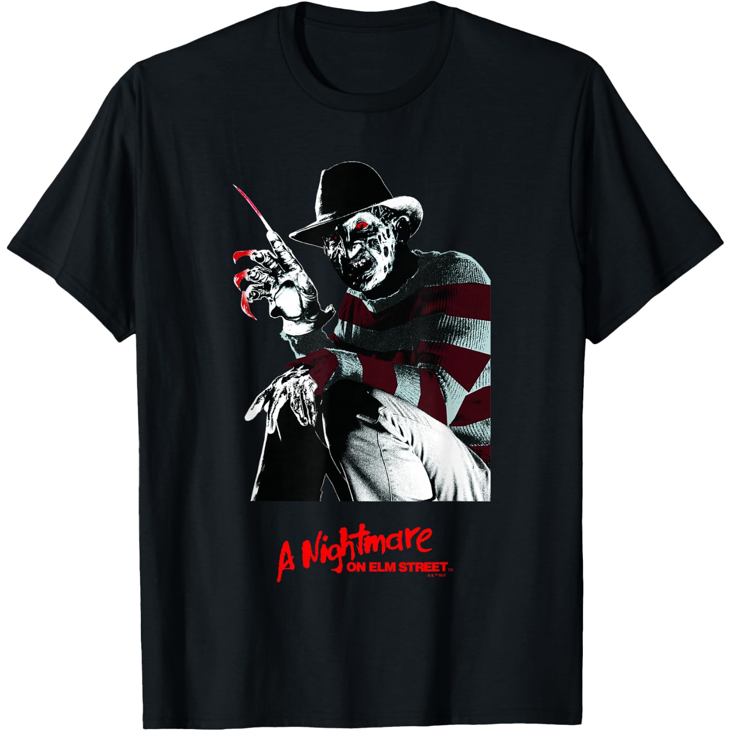 A Nightmare On Elm Street Halloween Creepy Freddy Krueger T-Shirt
