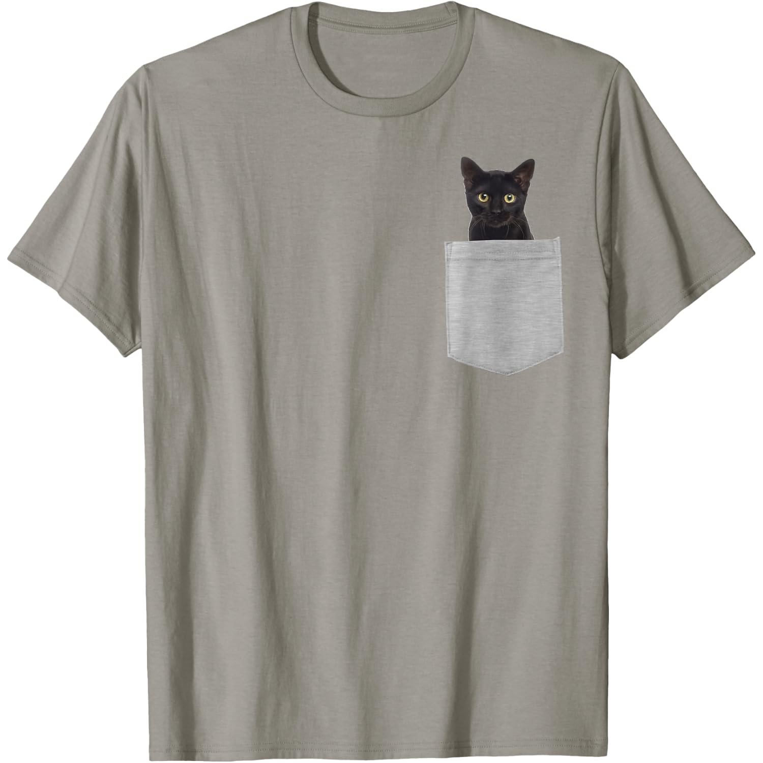 Animal in Your Pocket Black Cat T-Shirt