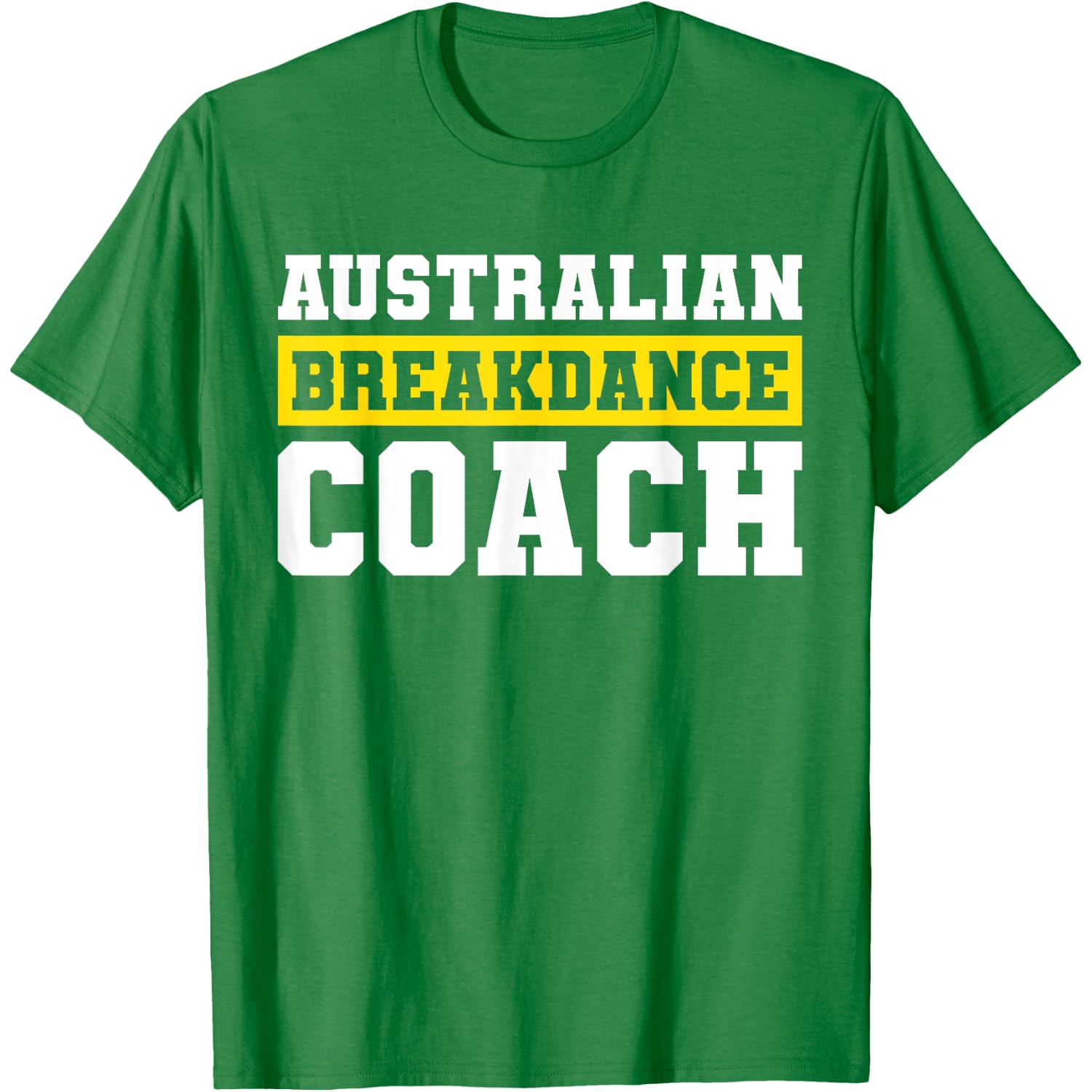 Australian Breakdance Coach Funny Halloween Costume T-Shirt