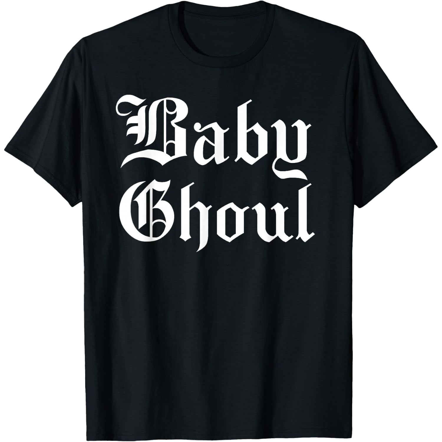 Baby Ghoul Minimalist Soft Goth Aesthetic Gothic Girl Womens T-Shirt