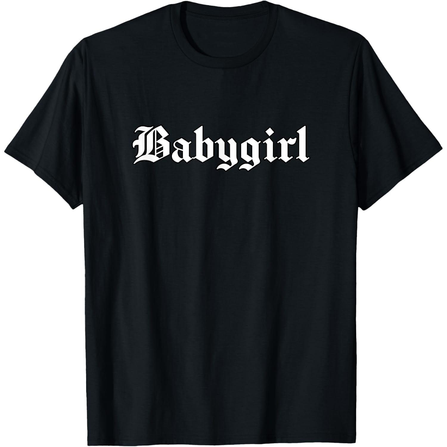Babygirl Goth Aesthetic Gothic Girl Soft Grunge Women Girls T-Shirt