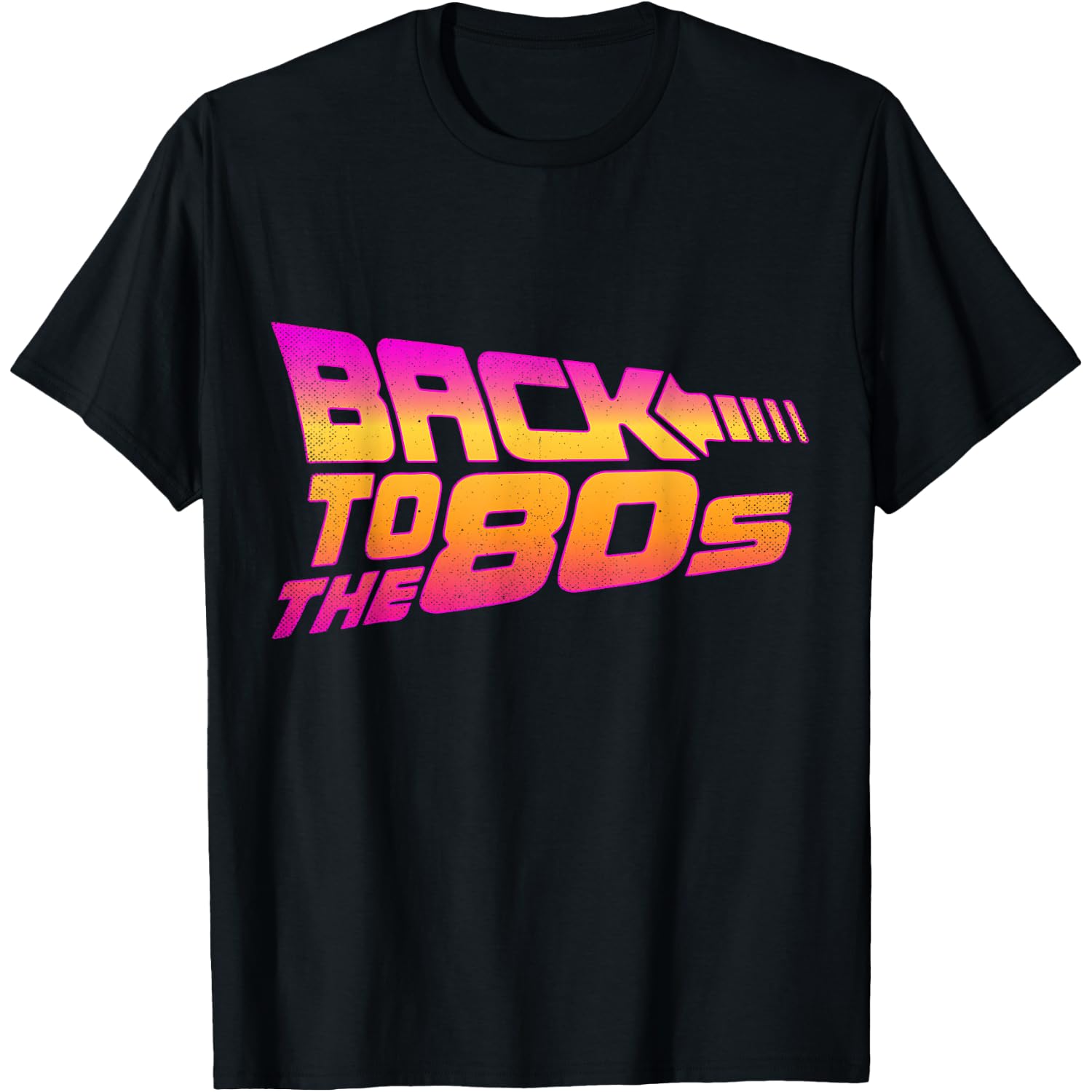 Back to The 80s Costume Retro Fancy Dress Halloween Party T-Shirt