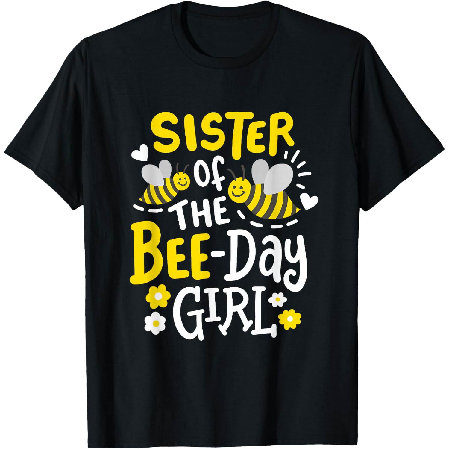 Bee Day Family Family Sister Birthday Party for Girls T-Shirt