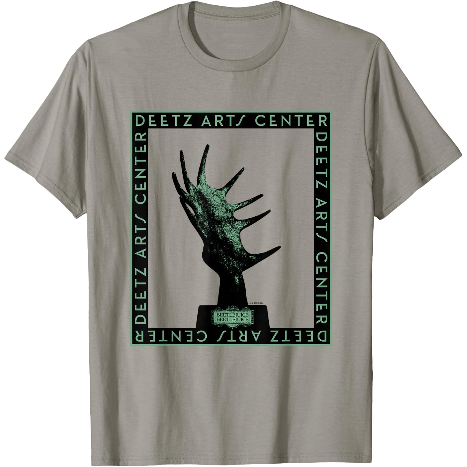 Beetlejuice Beetlejuice Deetz Arts Center Poster T-Shirt