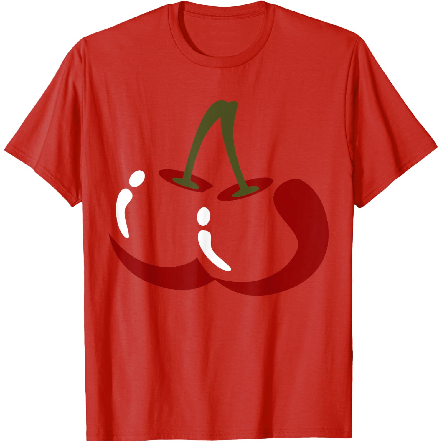 Big Cherry Costume Cute Easy Vegetable T-Shirt