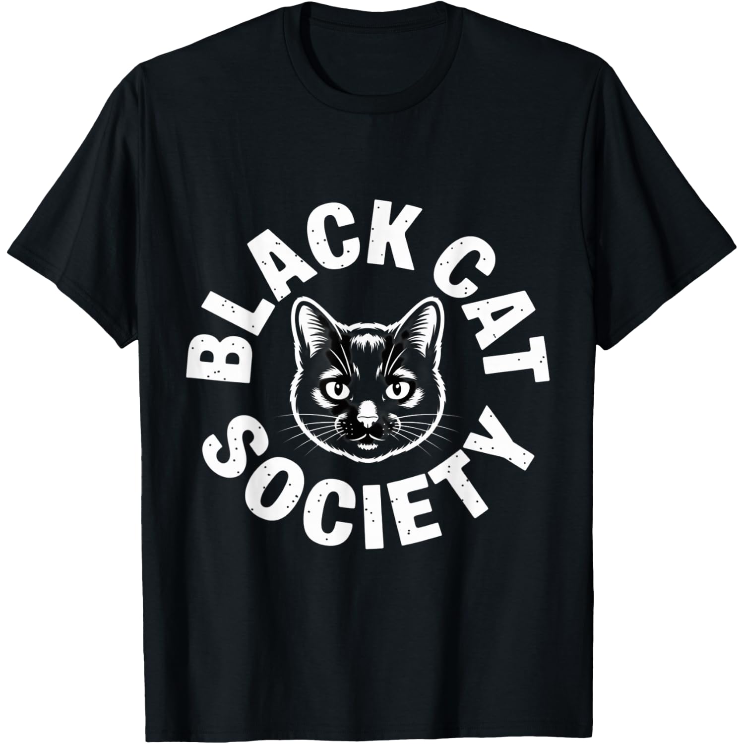 Black Cat Society Vintage Black Cat Magic T-Shirt