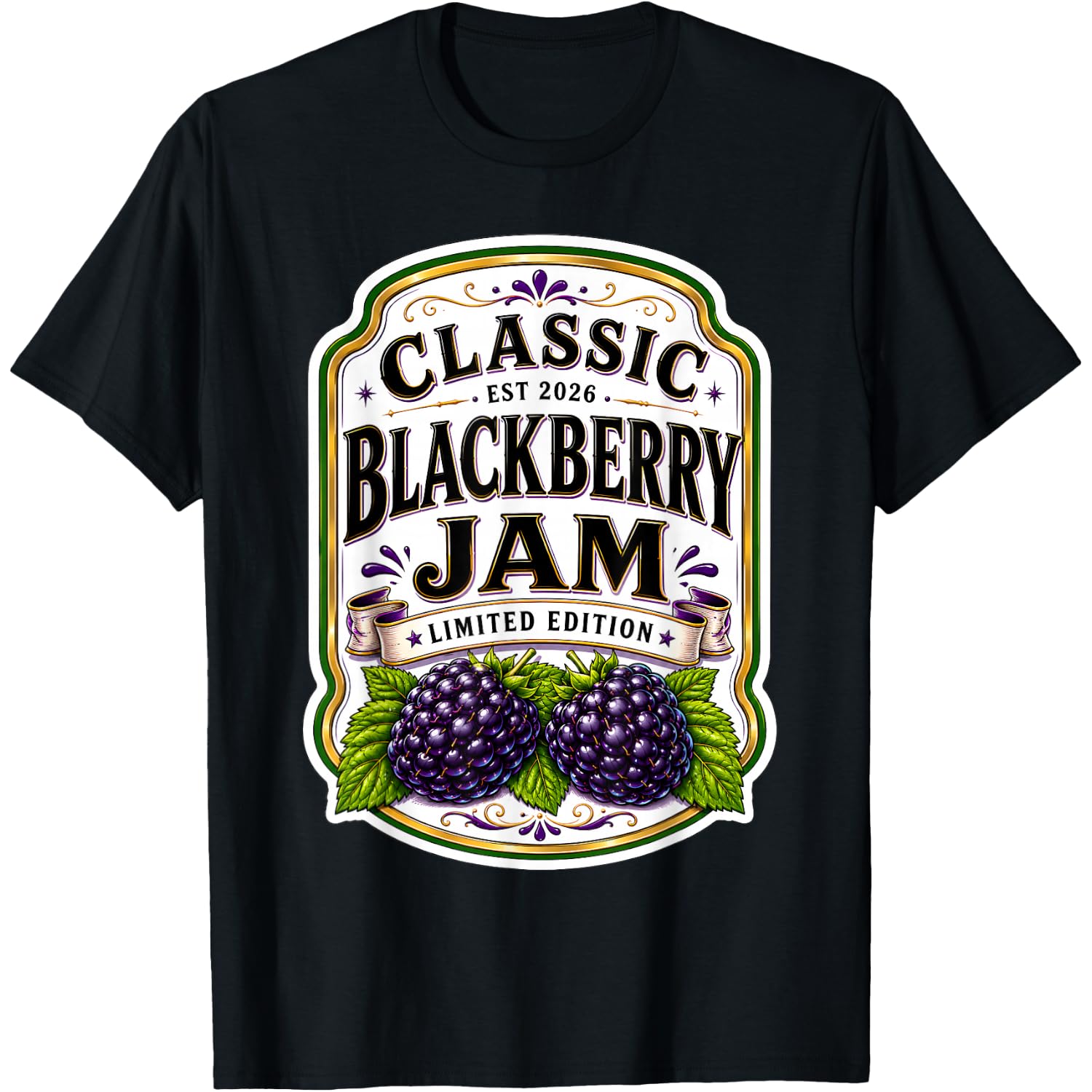 BlackBerry Jam Halloween Costume Lazy Fun BlackBerry T-Shirt