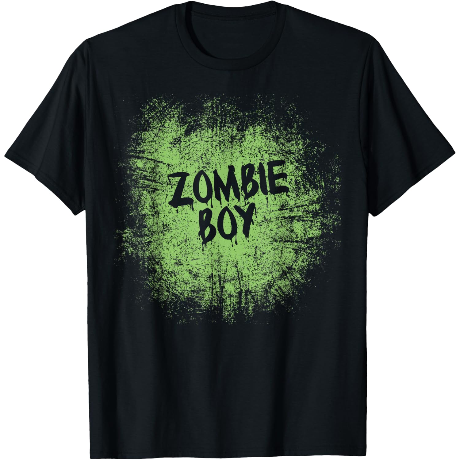 Boy zombie cool lazy halloween costume zombies family boys T-Shirt
