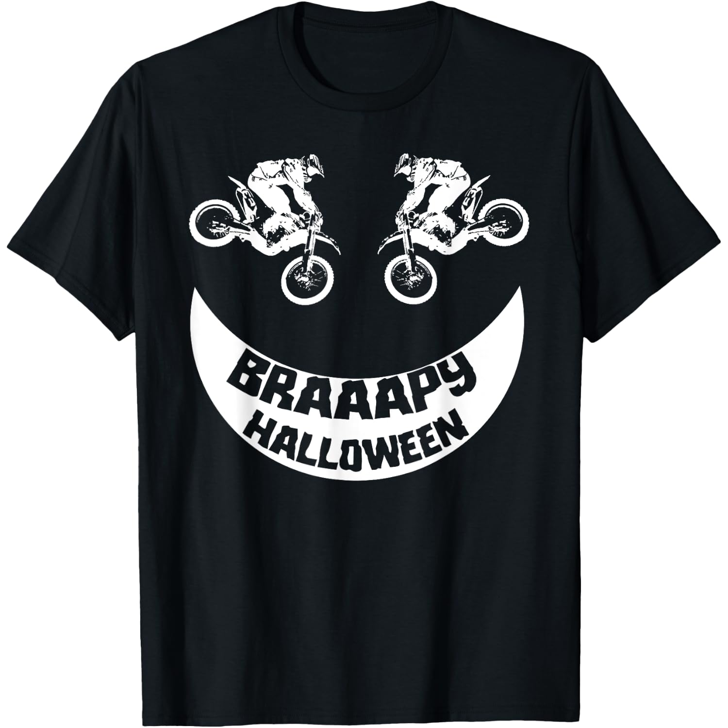 Braaapy Halloween Costume Motorcross Dirt Bike Gift T-Shirt