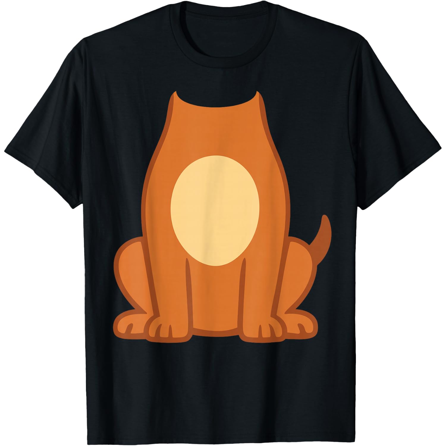 Brown Dog Shirt Adult Kids Men Women Brown Dog Costume T-Shirt