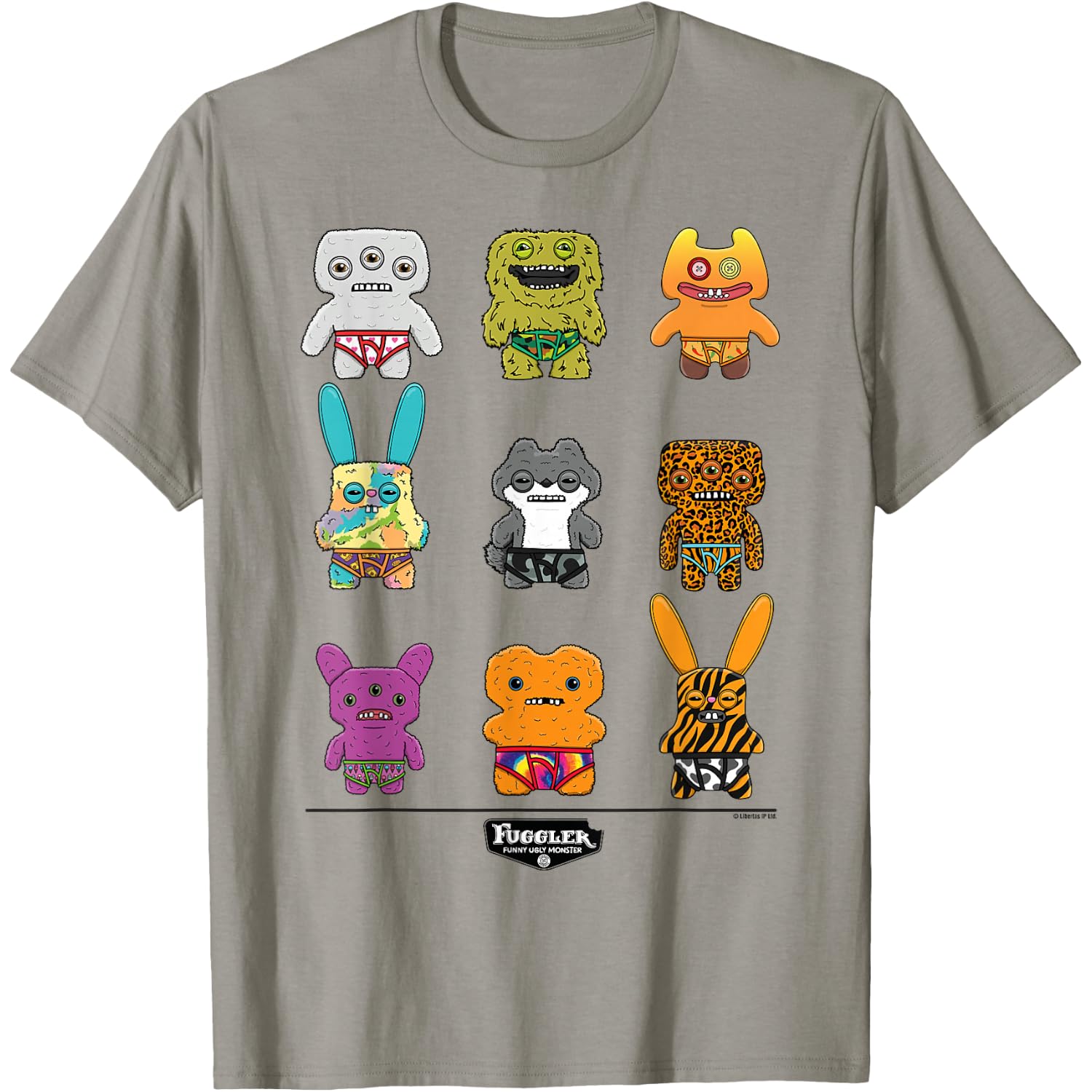 Budgie Fugglers Collection Count Underoo & Co Halloween T-Shirt
