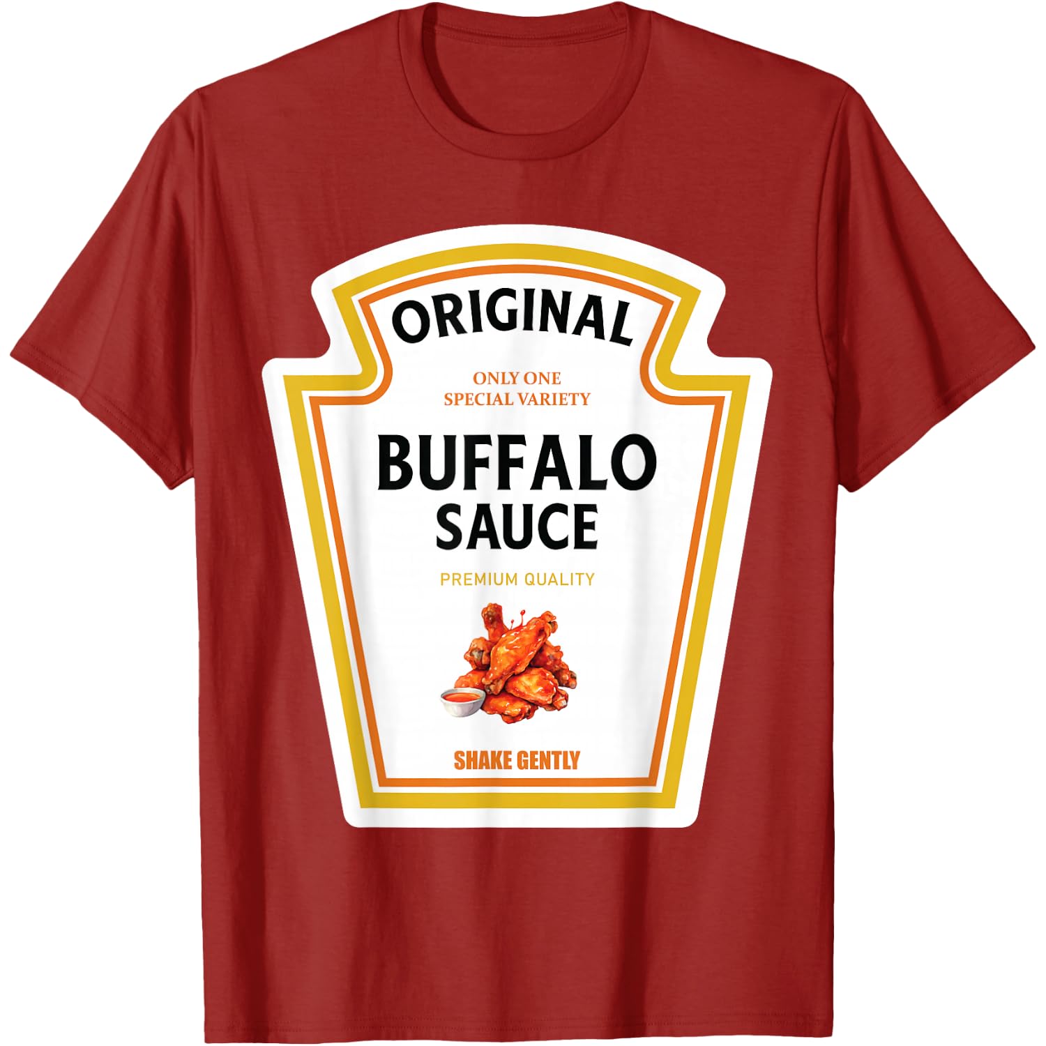 Buffalo Sauce 2026 Halloween Costume Family Matching Ketchup T-Shirt
