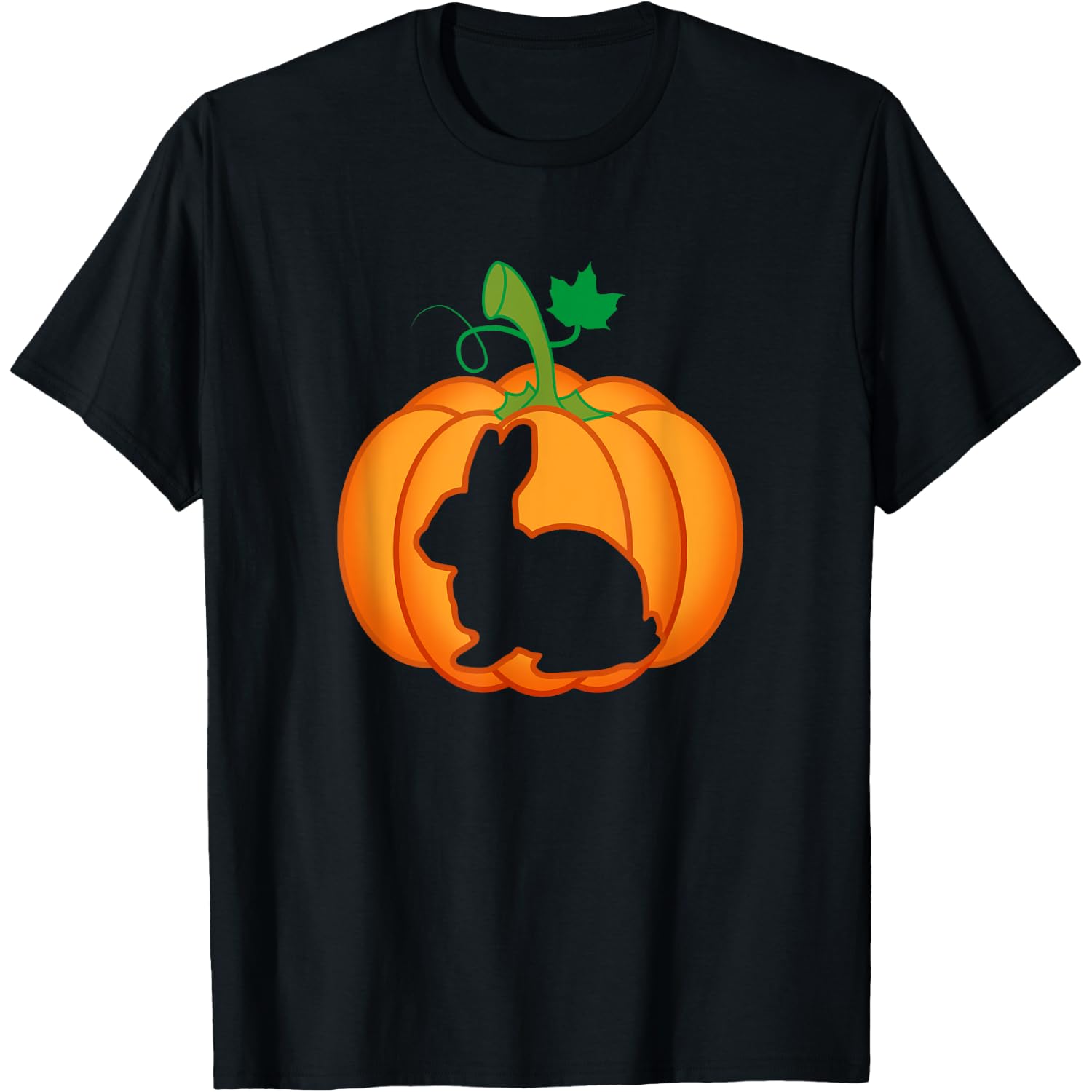 Bunny Pumpkin Halloween Costume Rabbit For Kids Boys Girls T-Shirt