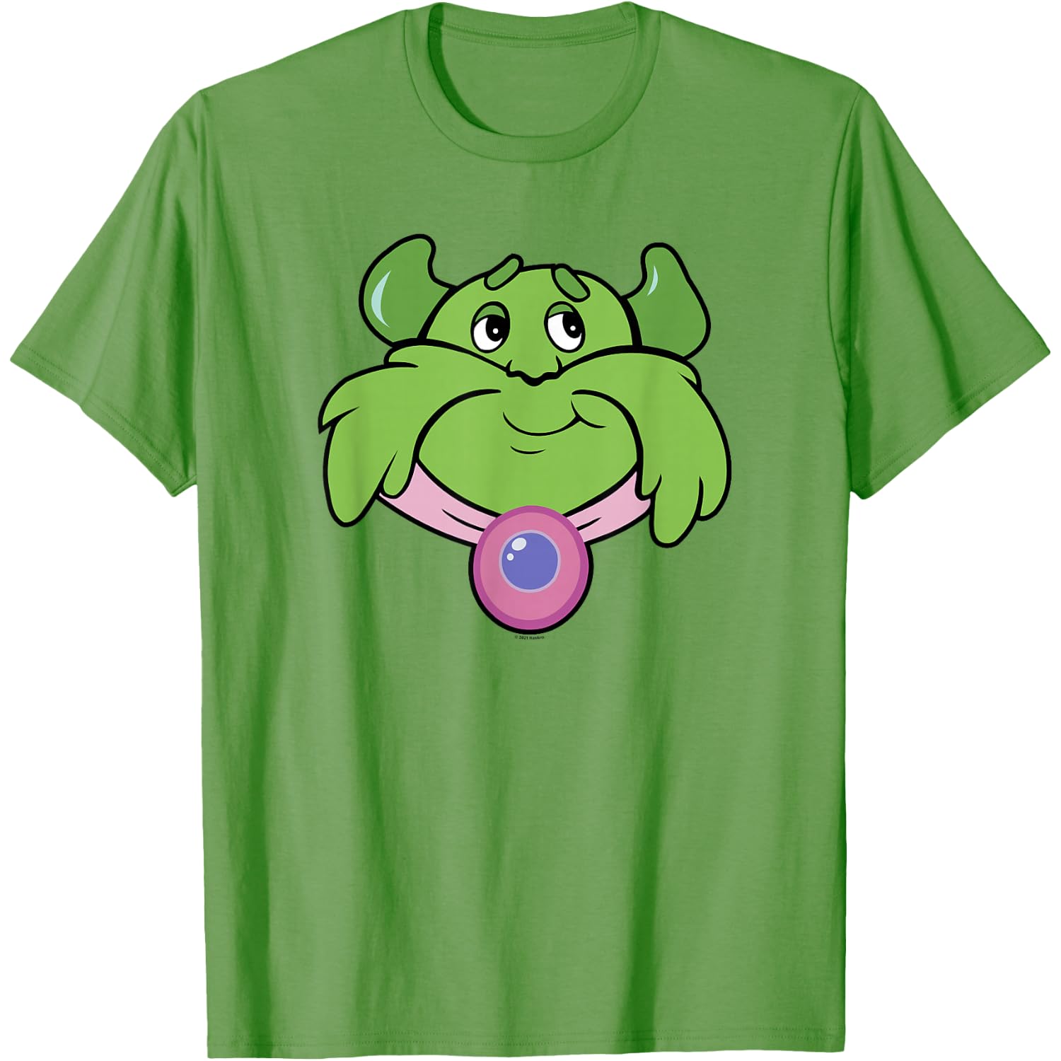 Candy Land Halloween Plumpy Big Face T-Shirt