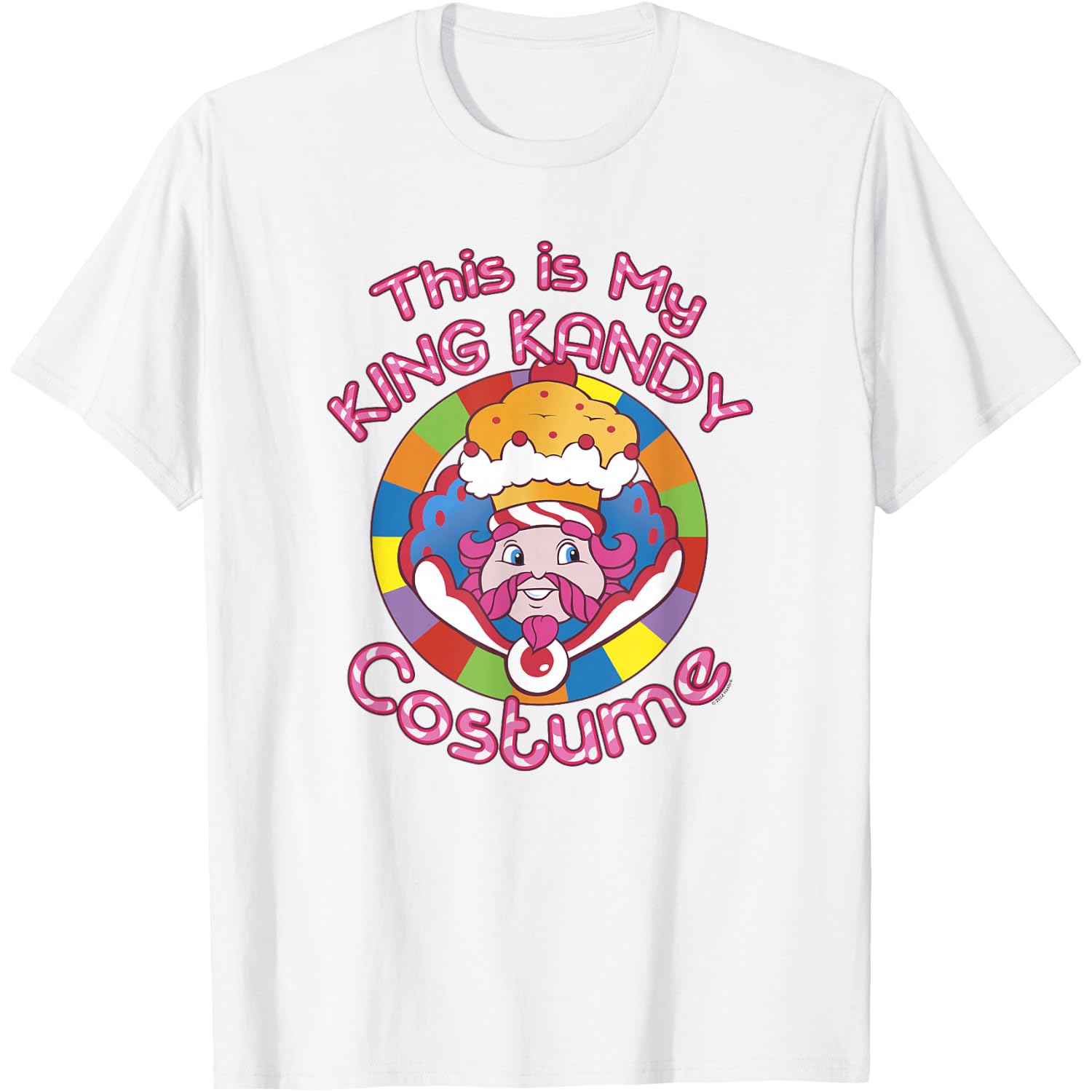 Candy Land Halloween This is My King Kandy Costume T-Shirt