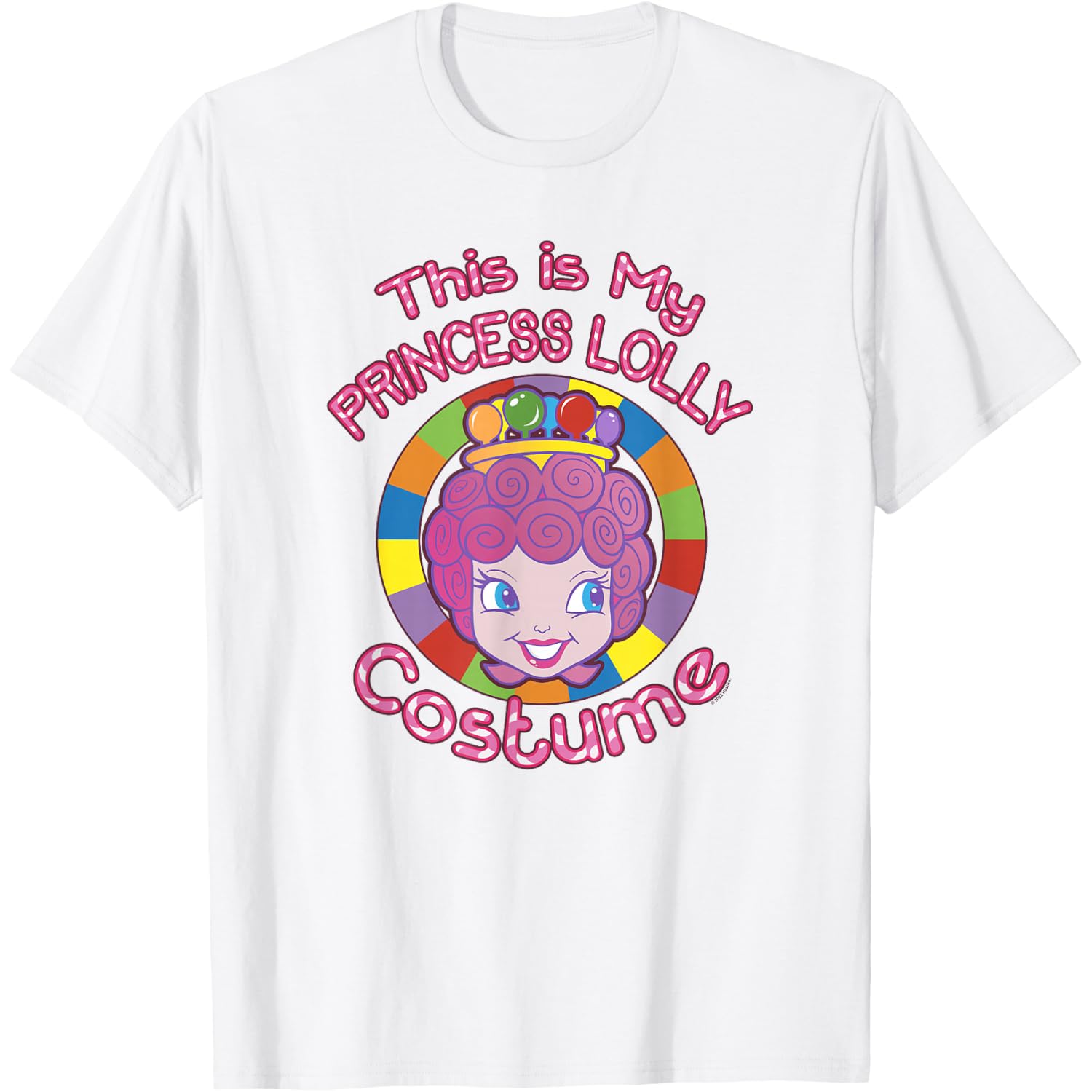 Candy Land Halloween This is My Princess Lolly Costume T-Shirt