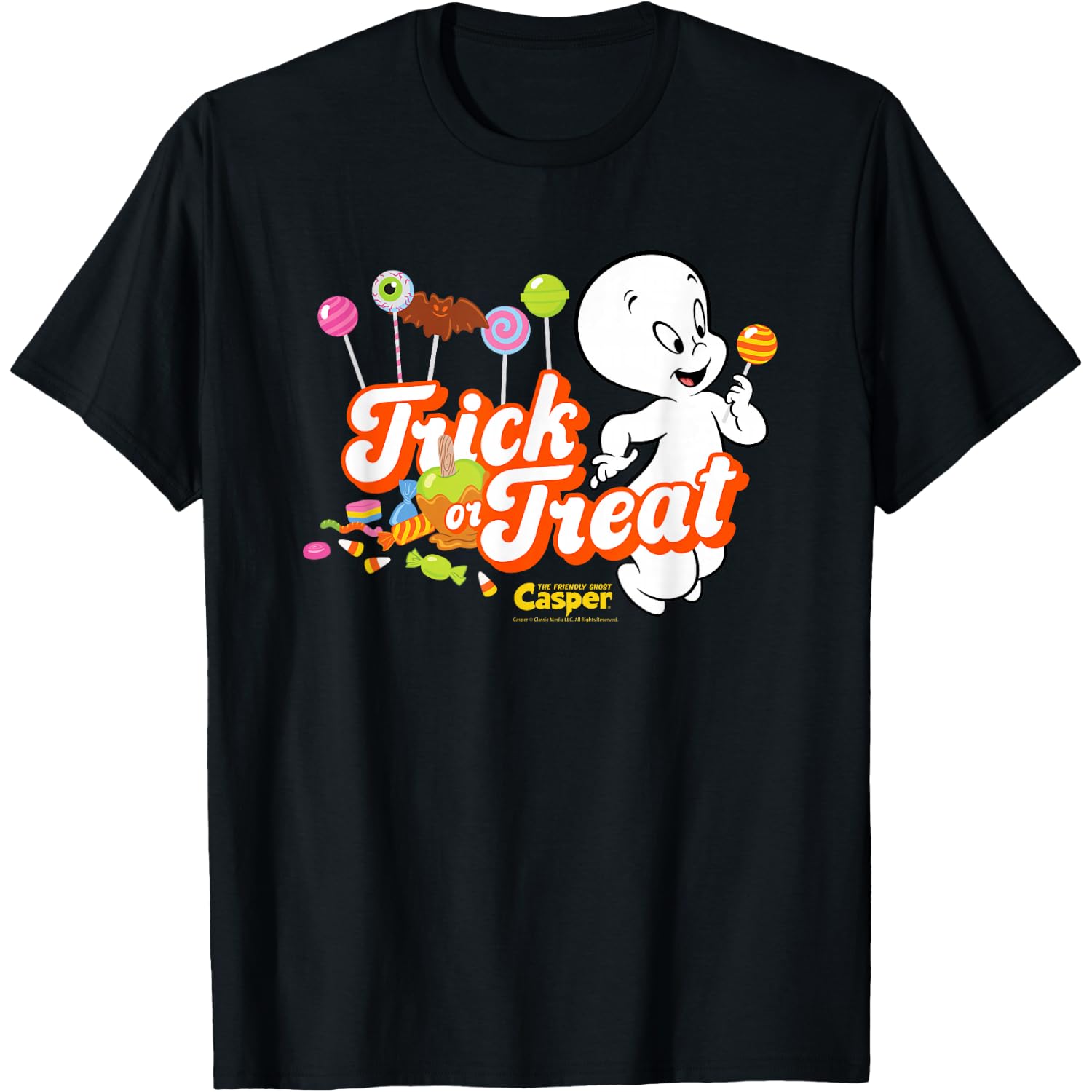 Casper The Friendly Ghost Halloween T-Shirt