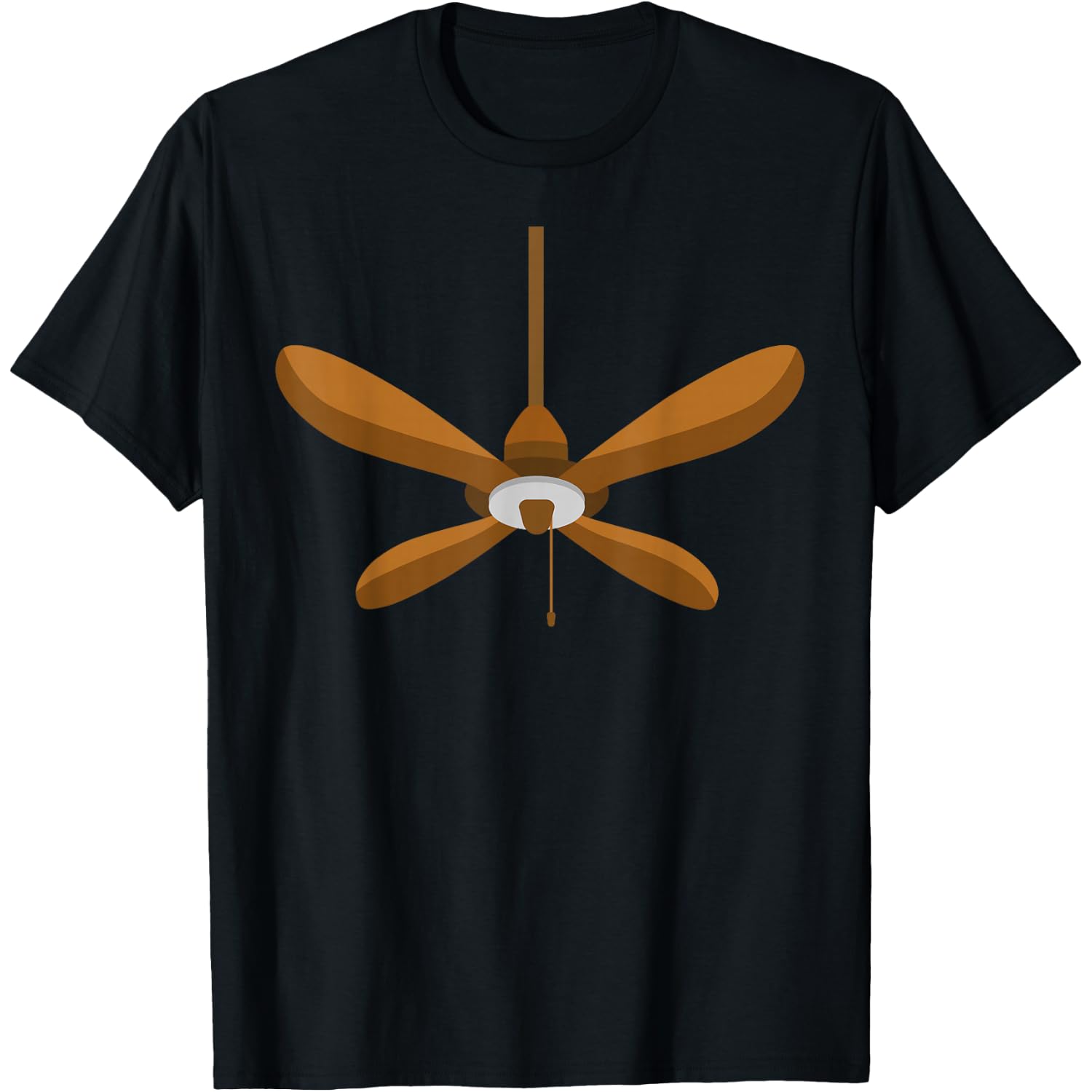 Ceiling Fan Halloween Costume Funny Lazy DIY T-Shirt
