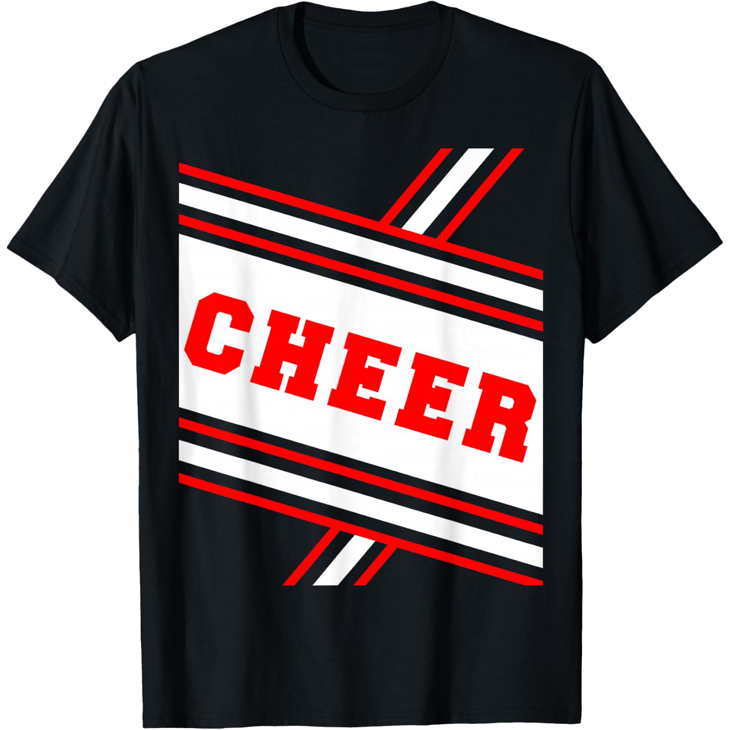 Cheerleader Costume Shirt Halloween Cheer Team T-Shirt