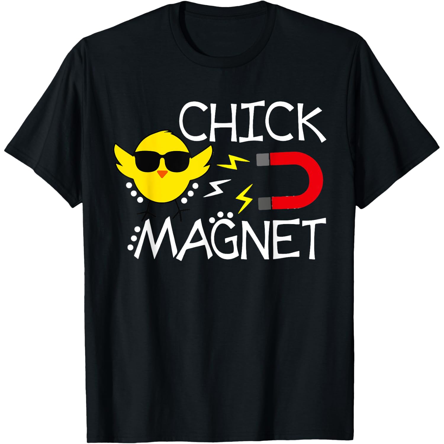 Chick Magnet Costume Chic Magnet Halloween Easter Humor Kids T-Shirt