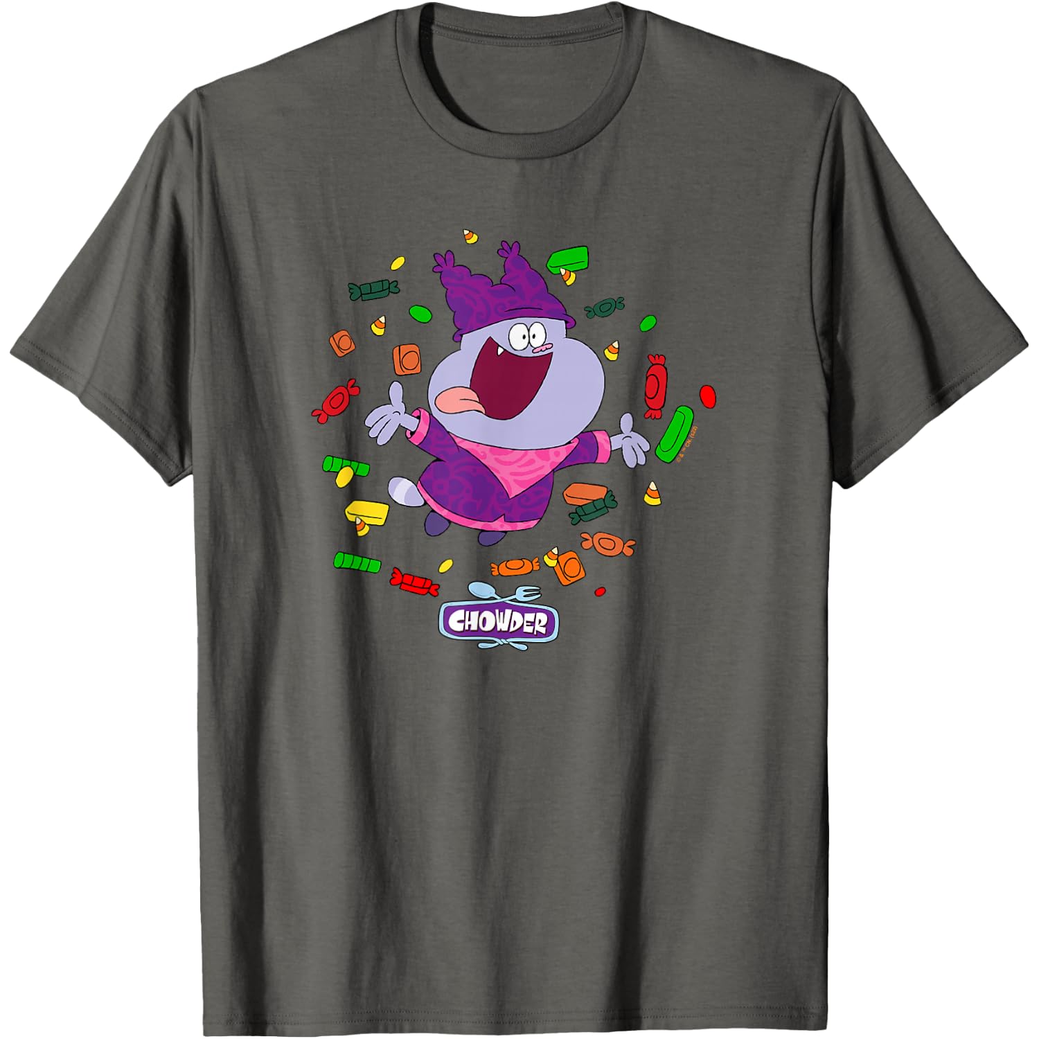 Chowder Halloween Candy Explosion T-Shirt