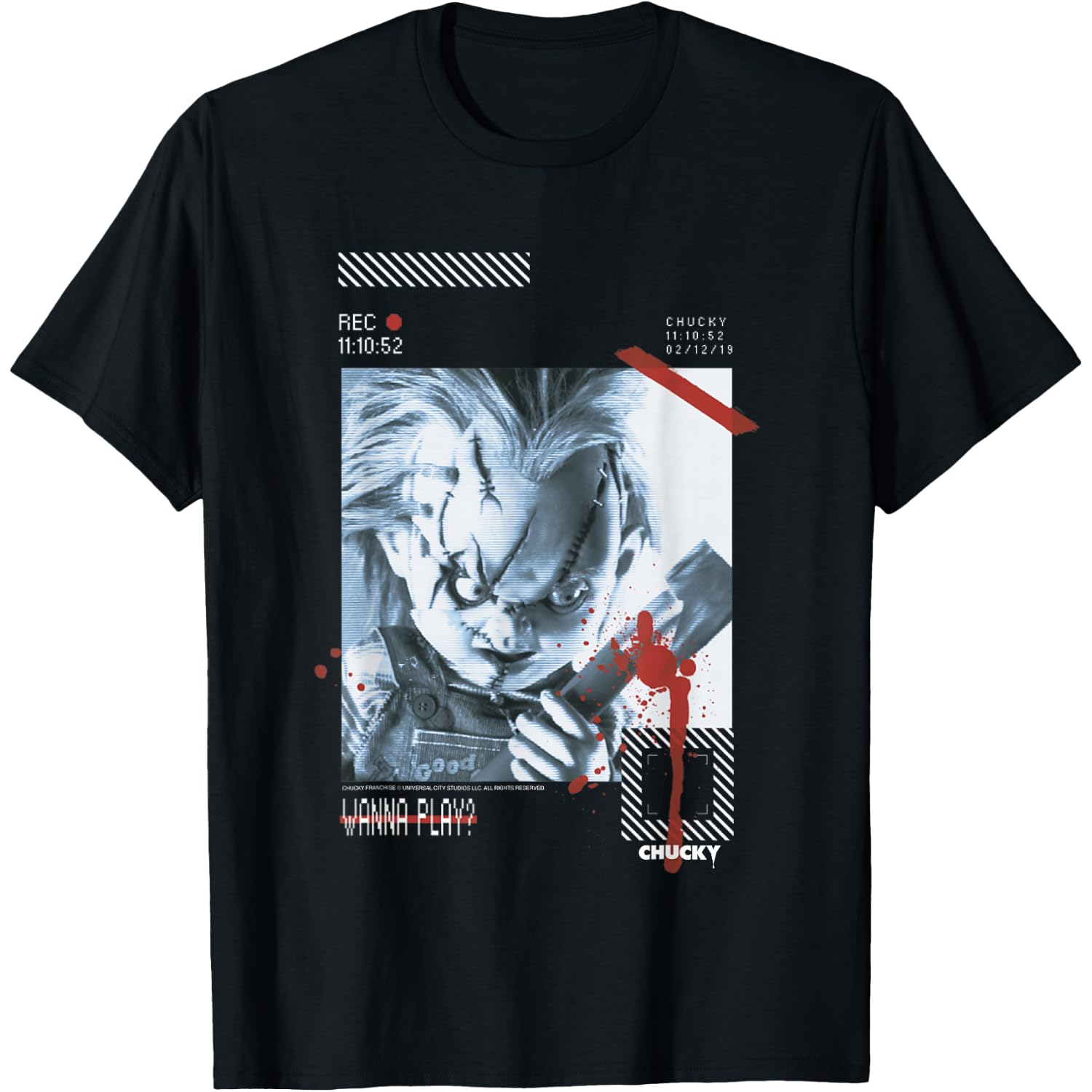 Chucky Wanna Play Retro T-Shirt