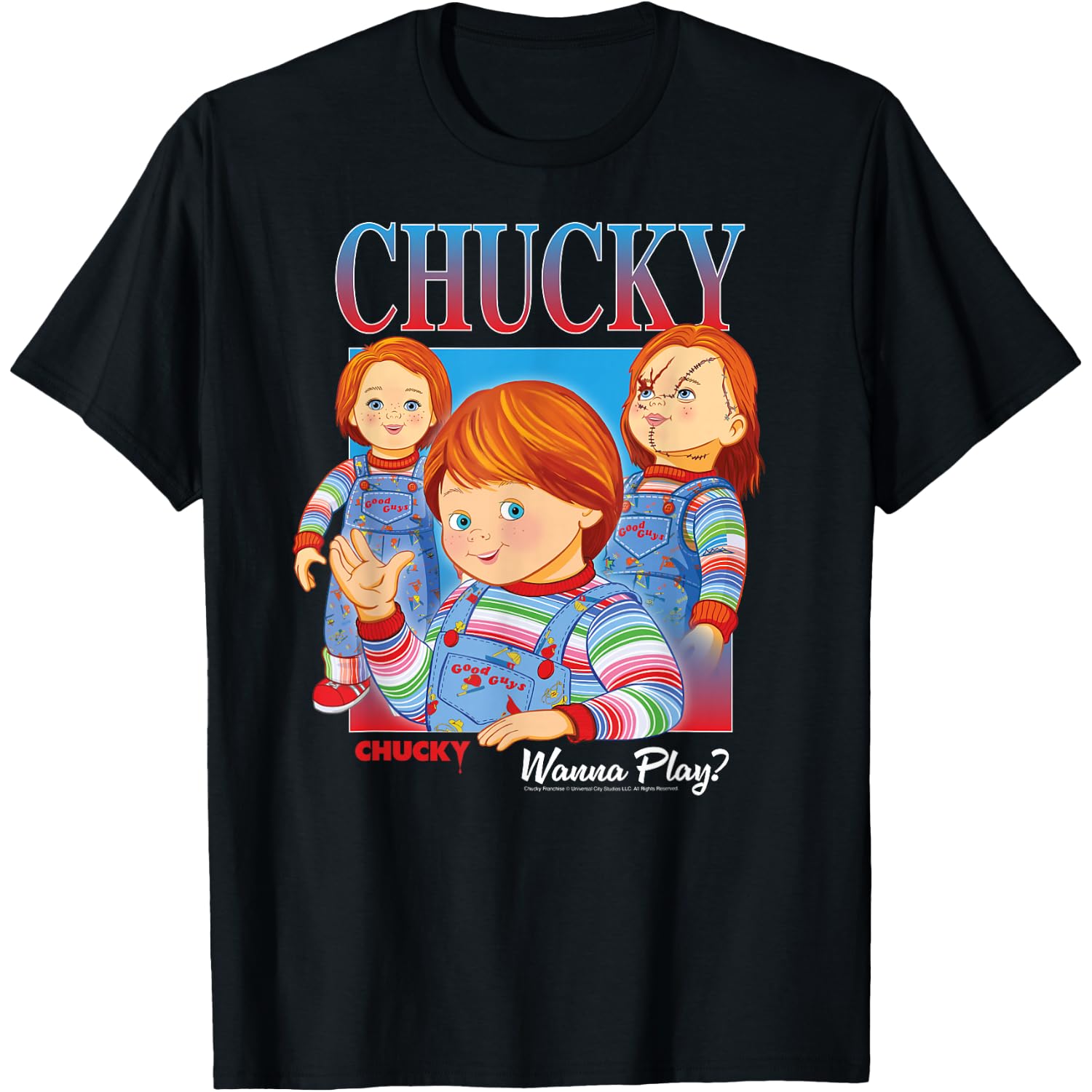 Chucky Wanna Play Vintage T-Shirt