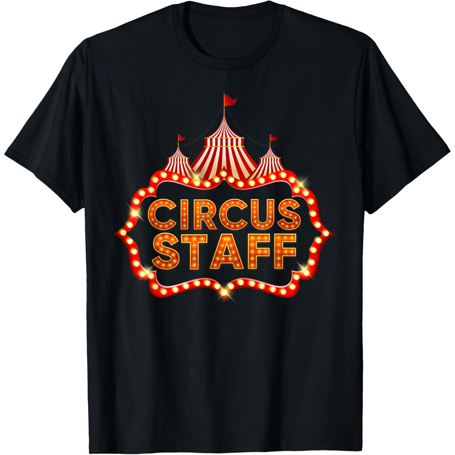 Circus Staff Funny Carnival Halloween Costume Men Women Kids T-Shirt
