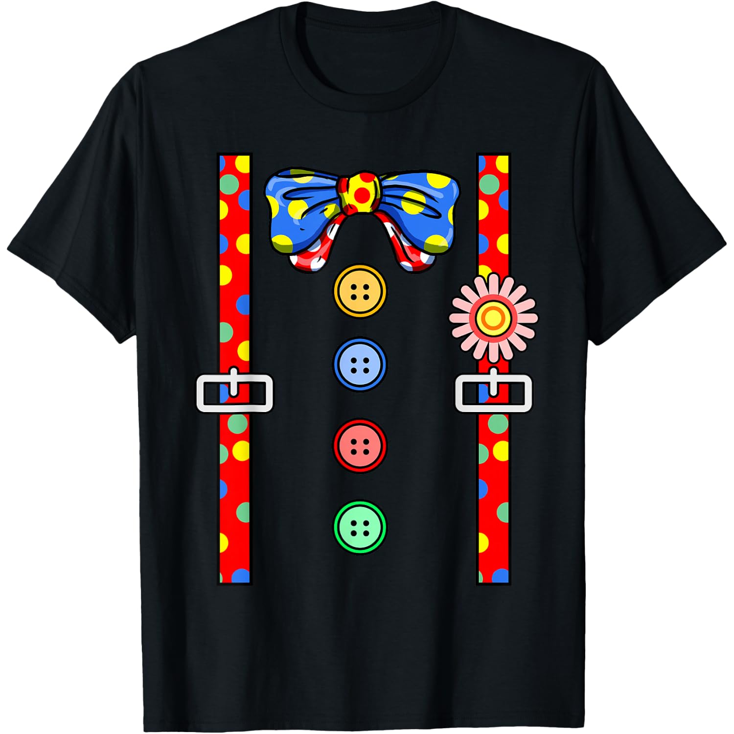Clown Costume Halloween T-Shirt