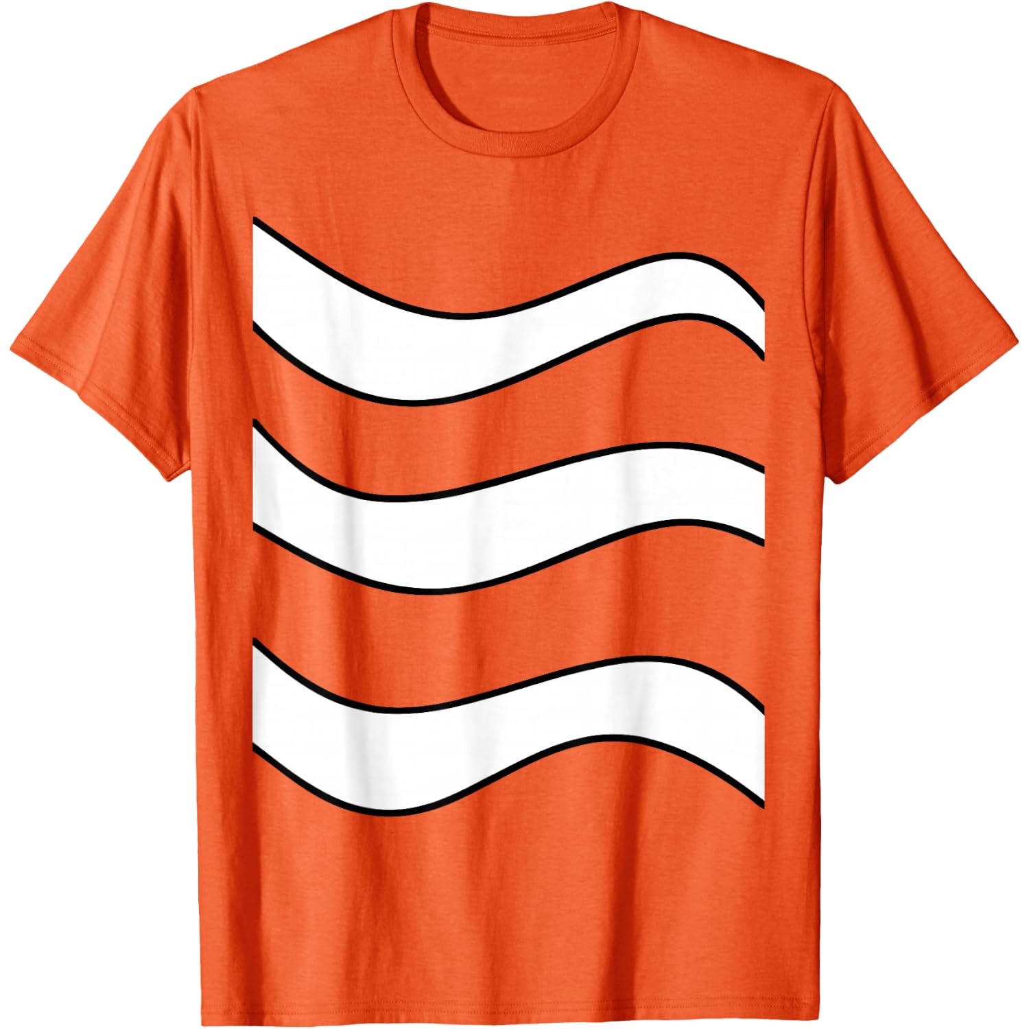 Clown Fish Shirt Adult Men Women Kids Clown Fish Costume T-Shirt