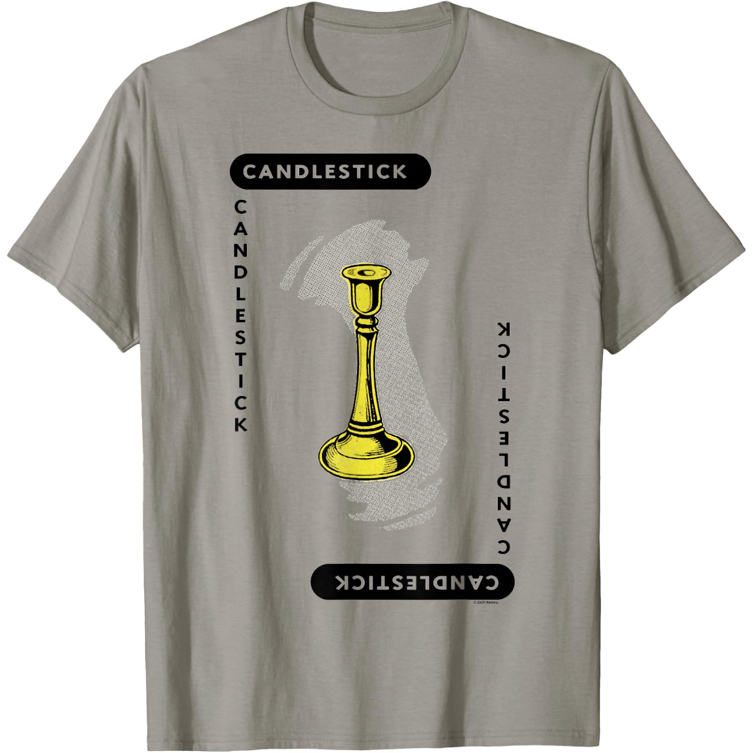 Clue Candlestick Playing Card Halloween Costume T-Shirt