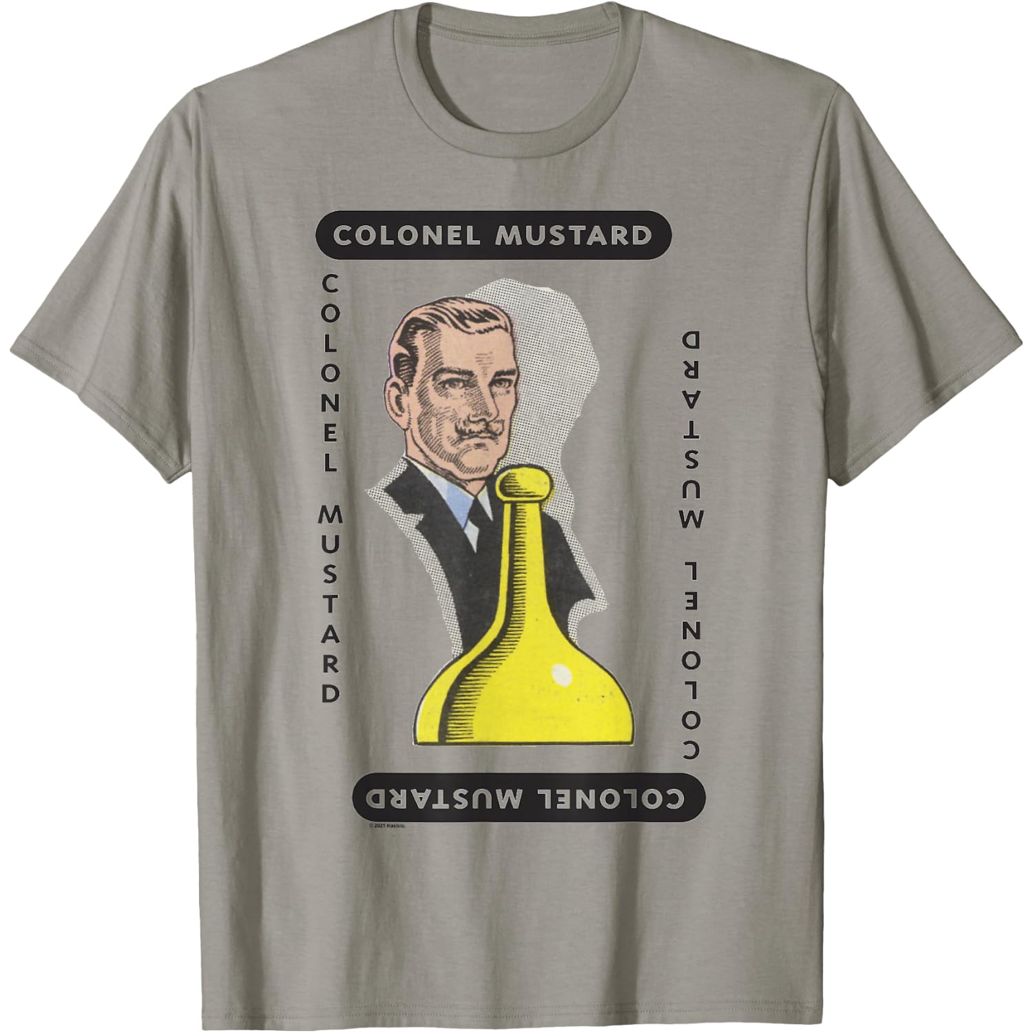 Clue Colonel Mustard Playing Card Halloween Costume T-Shirt