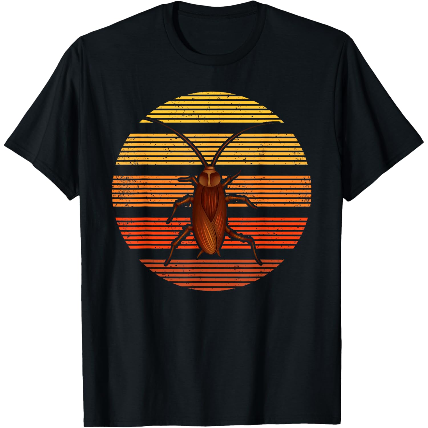 Cockroach Insect Animal Lover Gift Vintage Retro Cockroach T-Shirt