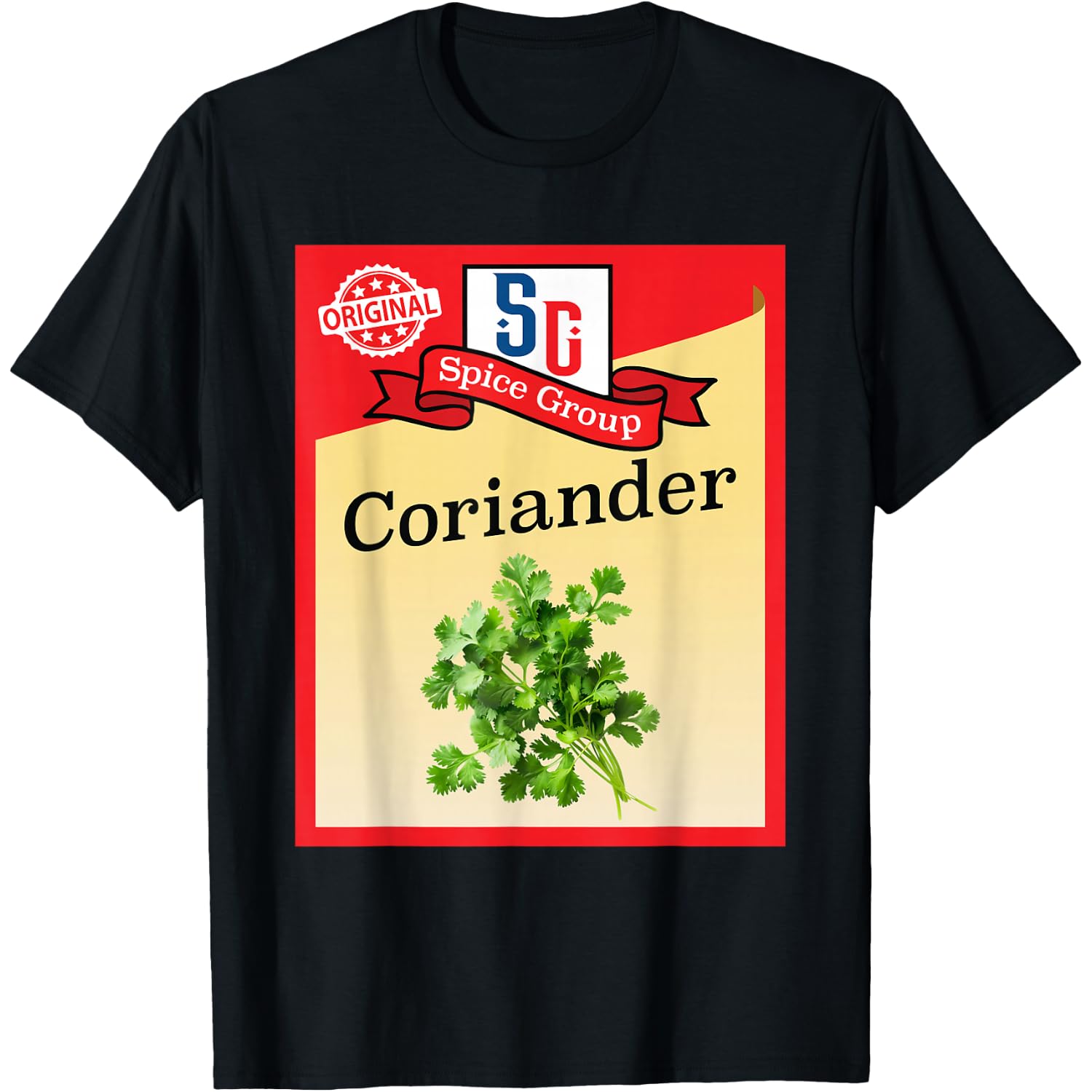 Coriander Spice Squad Funny Family Condiment Group Matching T-Shirt