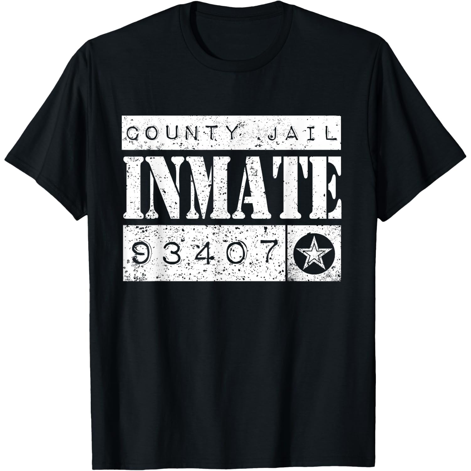County Jail Inmate - Halloween Carnival - Prison Inmate T-Shirt