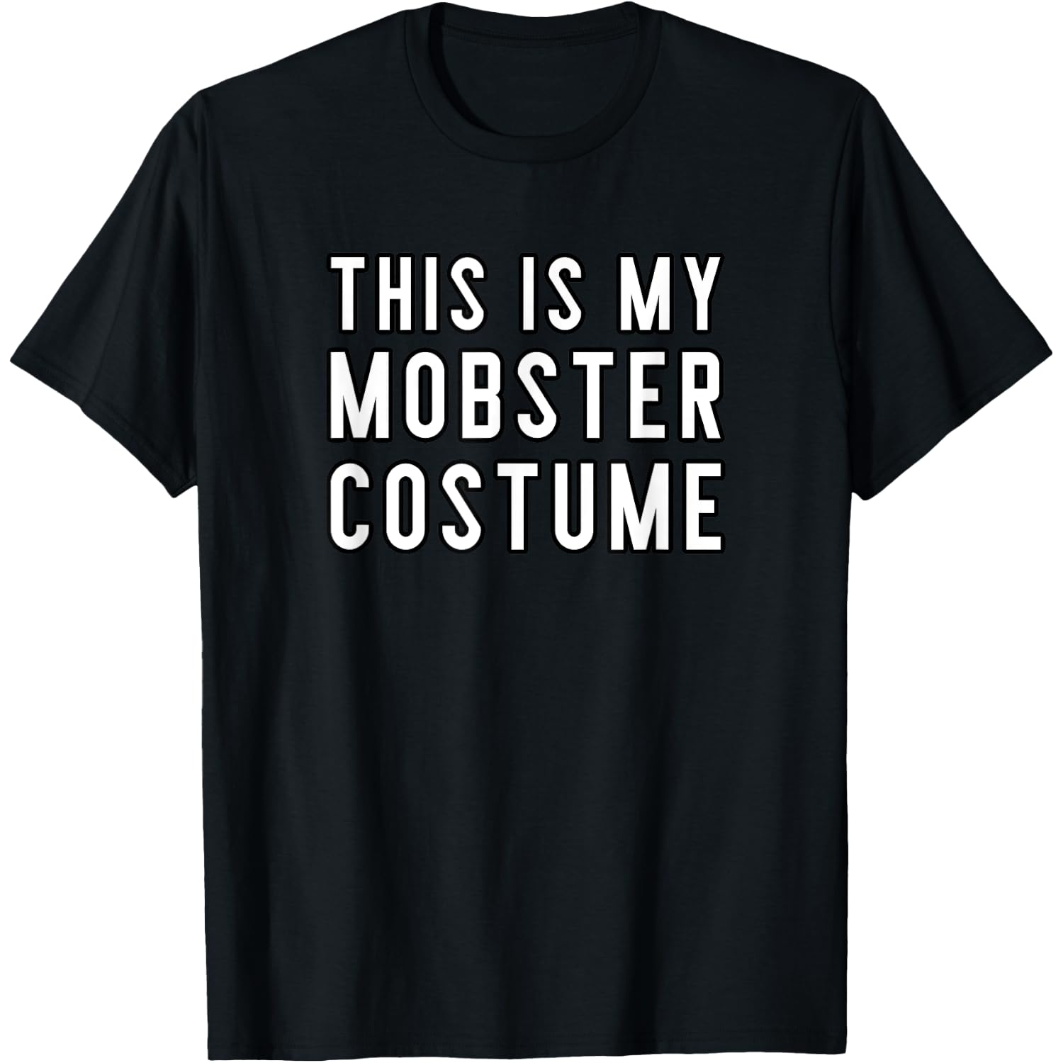 Couples Halloween Costumes This Is My Mobster Costume T-Shirt