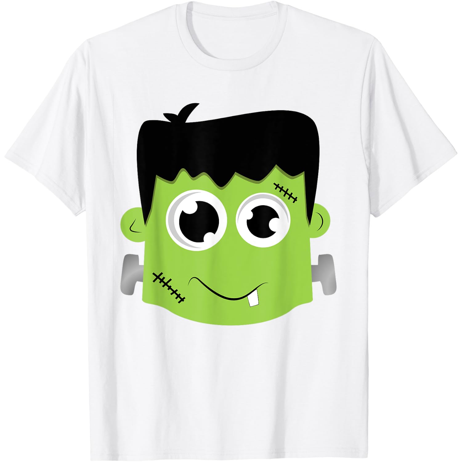 Cute Frankenstein Halloween T-Shirt Costume Men Kids Boys T-Shirt