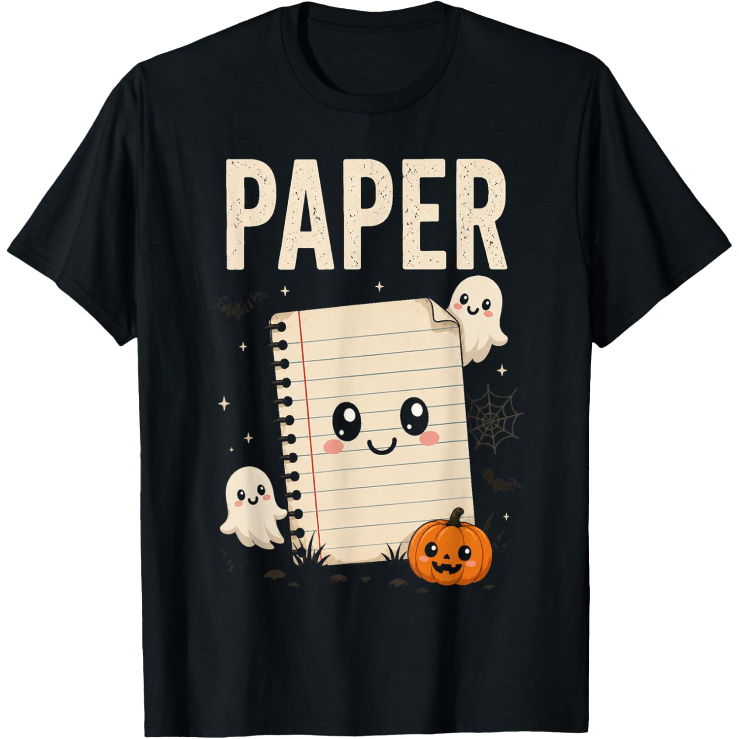 Cute Halloween Paper Scissors Rock Matching Costumes Kids T-Shirt