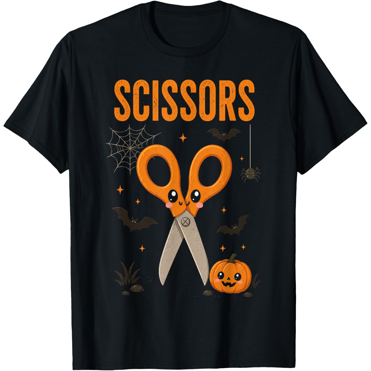 Cute Halloween Paper Scissors Rock Matching Costumes Kids T-Shirt