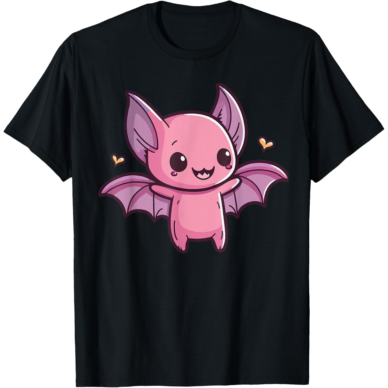 Cute Halloween Vampire Bat Pink Bat Lover Bat Mama Girls Bat T-Shirt