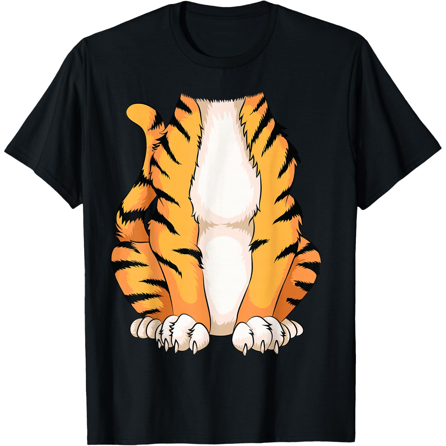 Cute Headless Tiger Costume Halloween | Funny Animal Gift T-Shirt