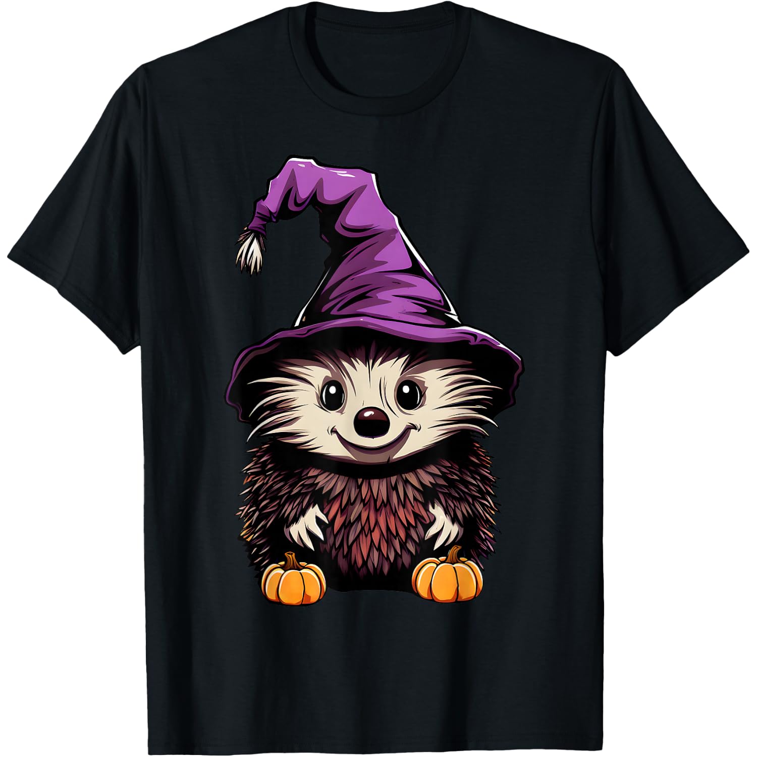 Cute Hedgehog Halloween Costume - Hedgehog Lover Halloween T-Shirt