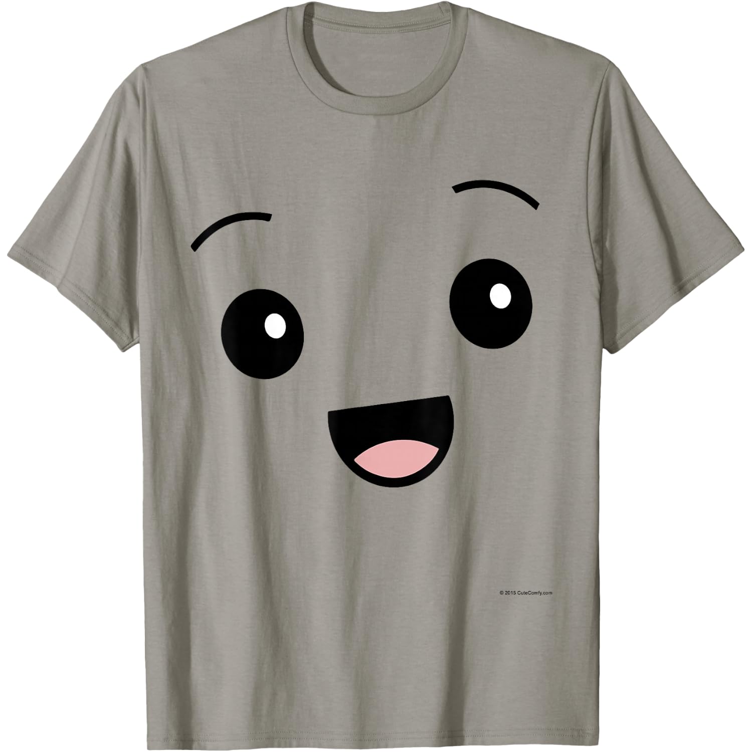Cute Kawaii Happy Emotion Smile Face Icon Costume T-Shirt
