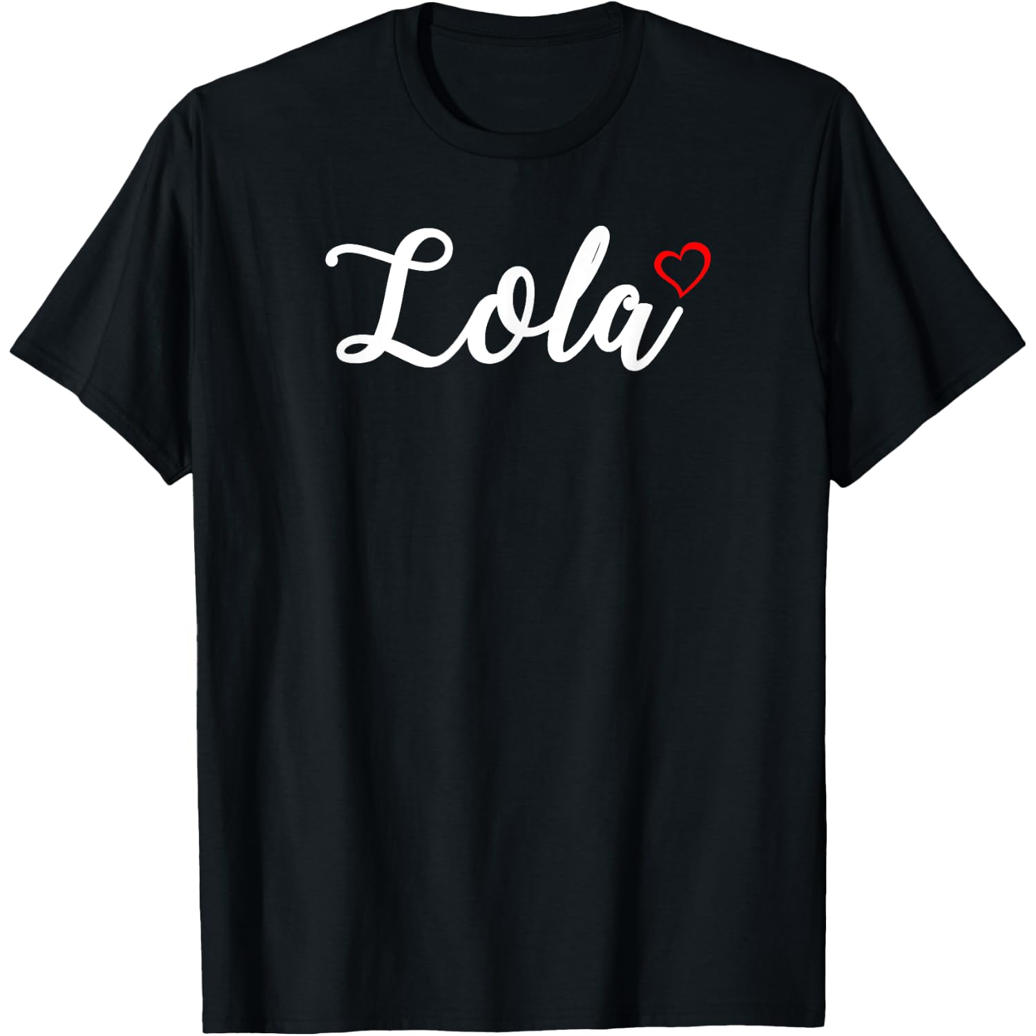 Cute Lola Lover Gift for Women Grandma T-Shirt