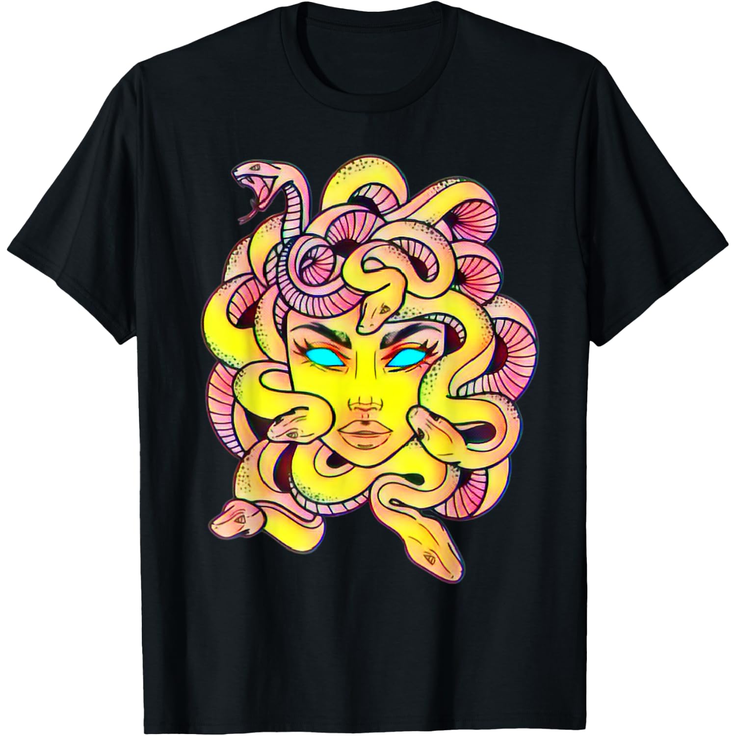 Cute Medusa T - Scary Greek Mythology Female Monster Medusa T-Shirt