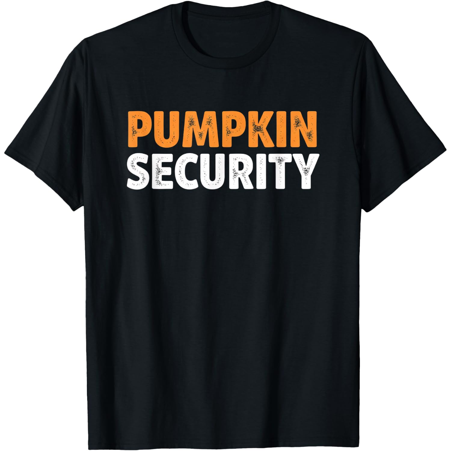 Dad Pumpkin Security Halloween Design, Funny Dad Costume T-Shirt