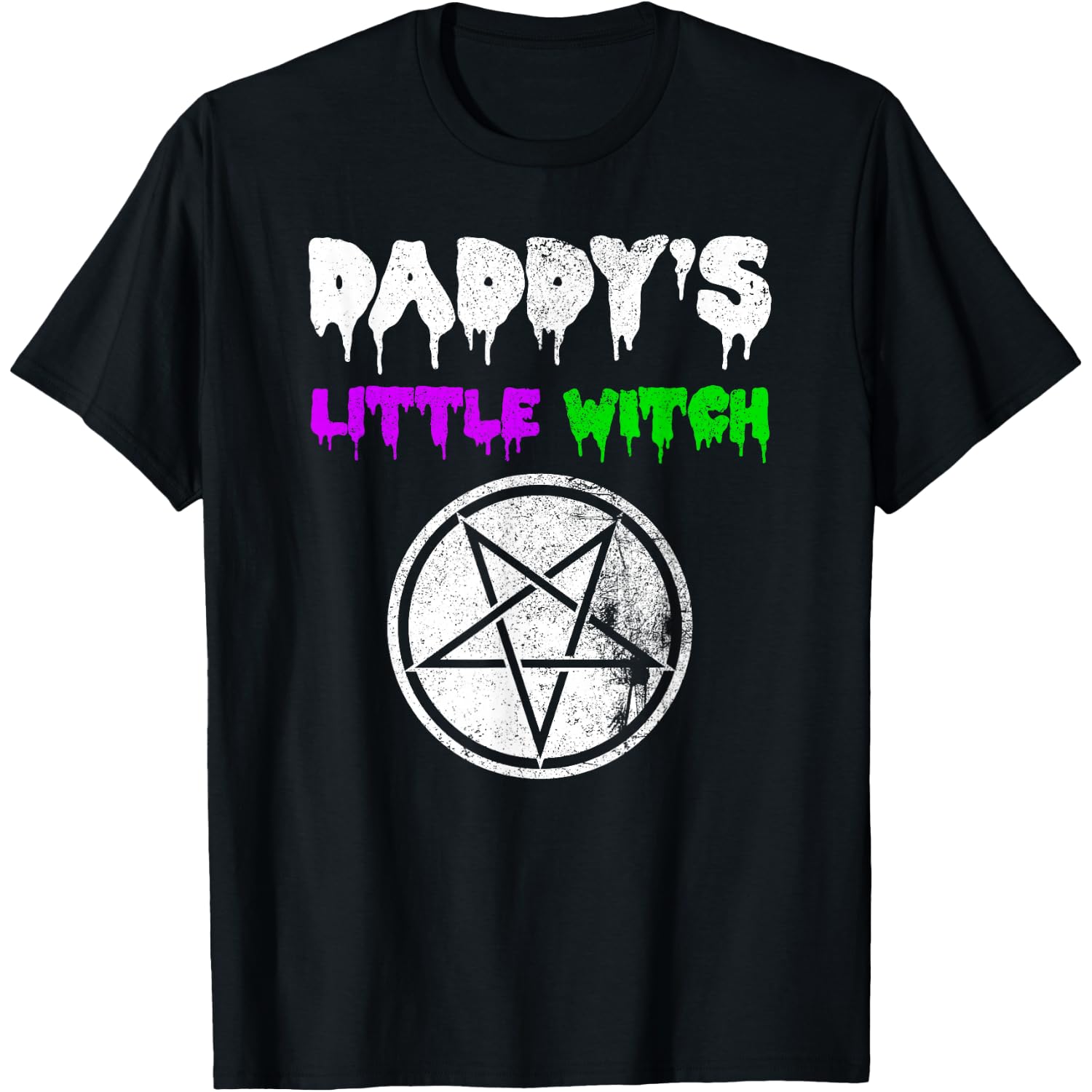 Daddy's little Witch Halloween Sexy Kinky Custom Men / Women T-Shirt
