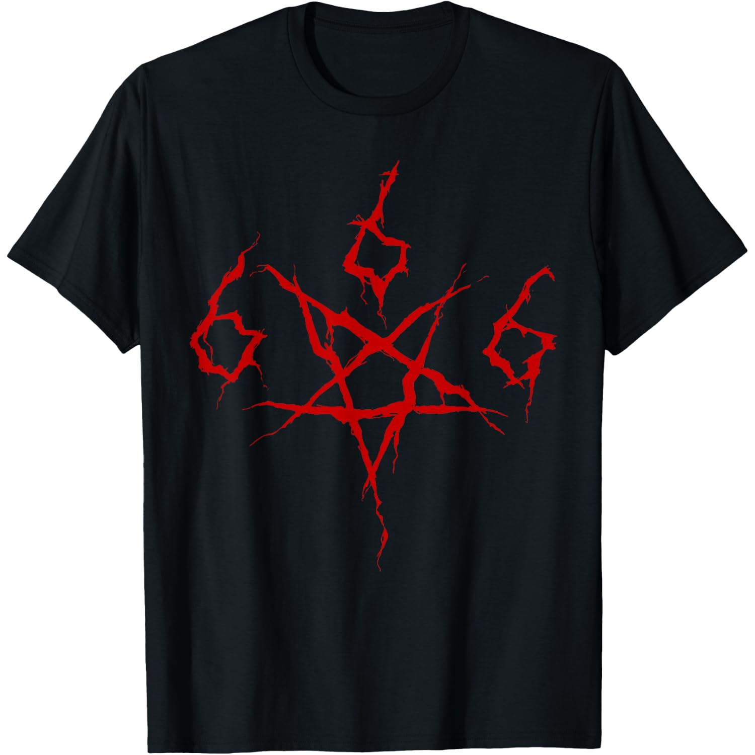 Devil Satan Satanic 666 Pentagram Occult Horror Halloween T-Shirt
