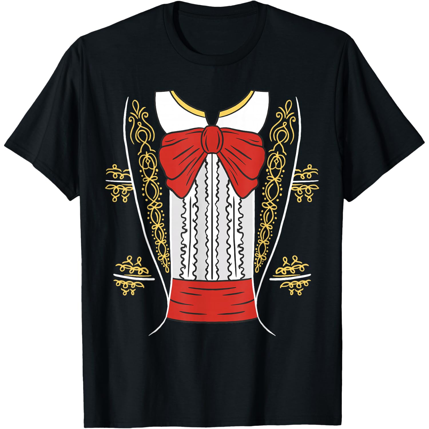 DIY Halloween Mexican Mariachi Kids Adults Traditional T-Shirt