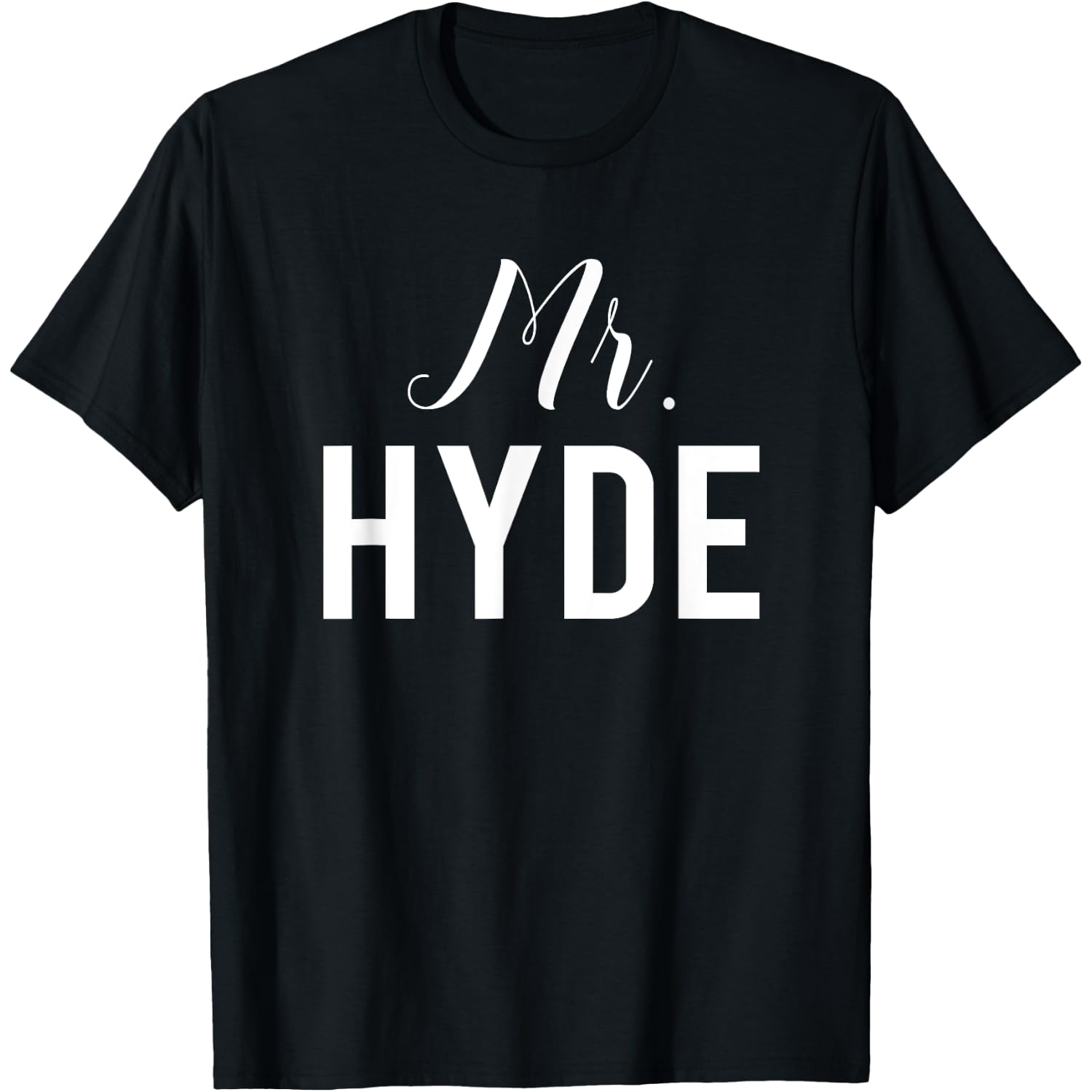 Dr. Jekyll and Mr. Hyde T-Shirt Couple Halloween Costume